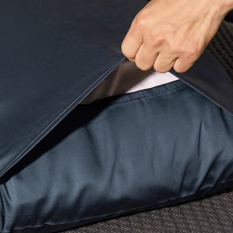 Kissenbezug aus nordischer Seide